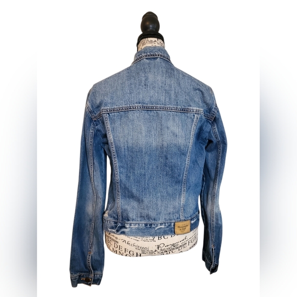 Abercrombie & Fitch Classic Denim Jacket Size:M - Picture 3 of 9